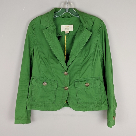 J. Crew Jackets & Blazers - J. Crew | Green Classic Twill Blazer - E92